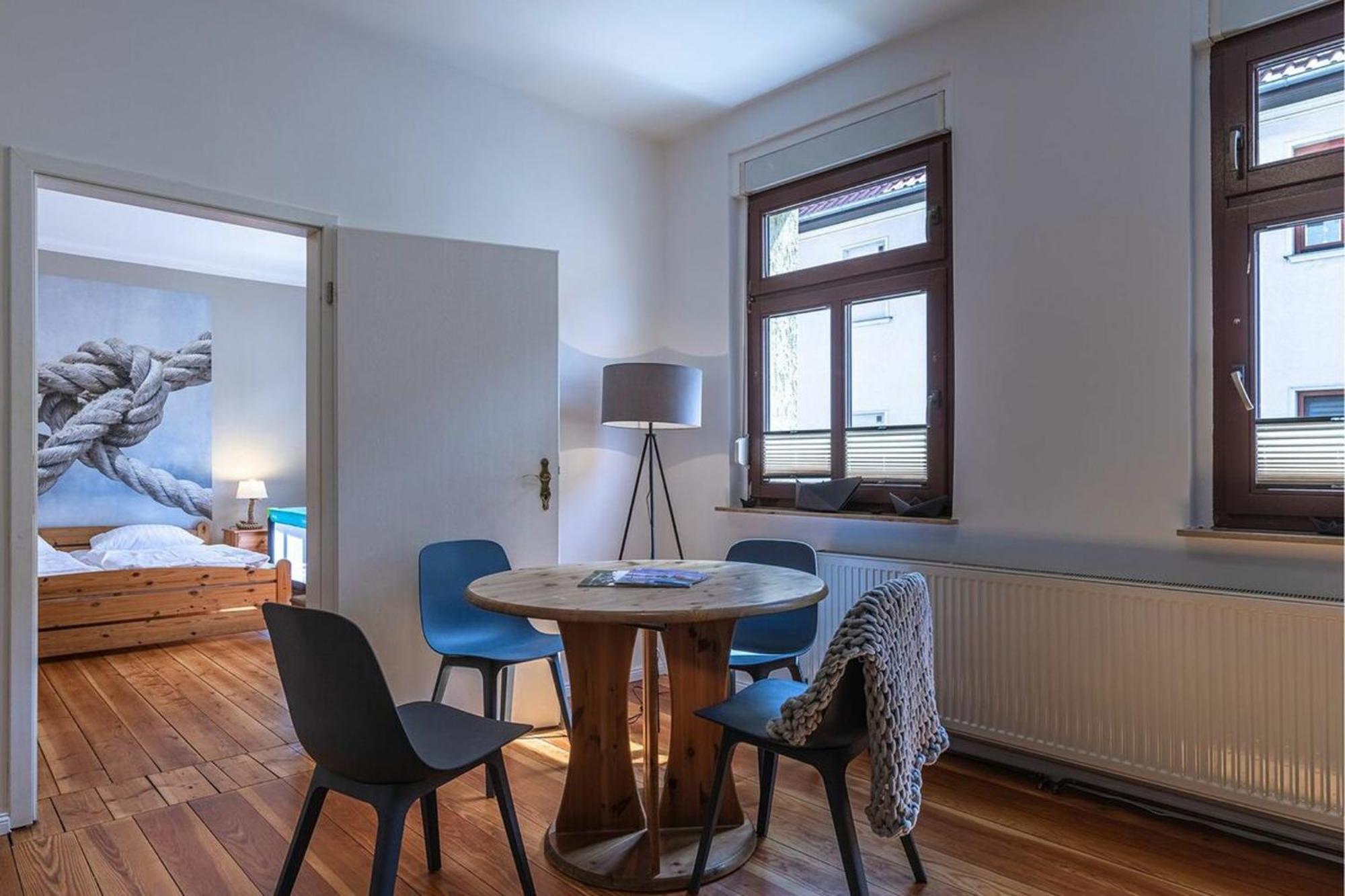 Hafenhaus Bootsquartier Appartement Waren  Buitenkant foto